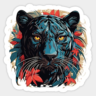 Panther Beast Animal World Wildlife Beauty Discovery Sticker